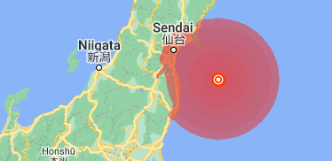 Sismo de magnitud 6,1 en el norte de Japón