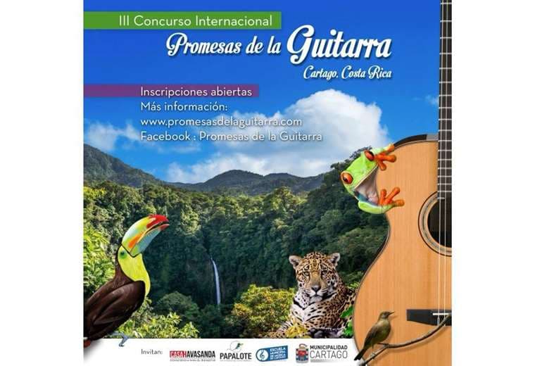 Participe en el concurso internacional "Promesas de la Guitarra"