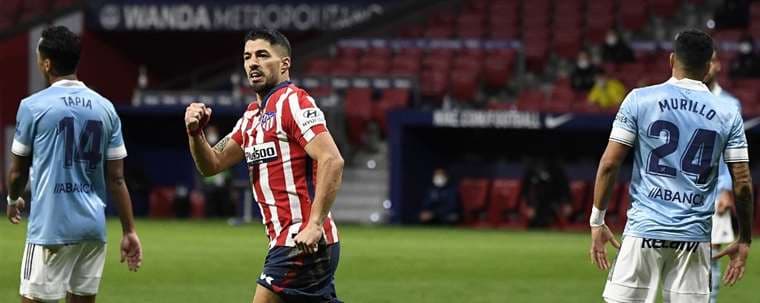 Luis Suárez rescata al Atlético en Getafe