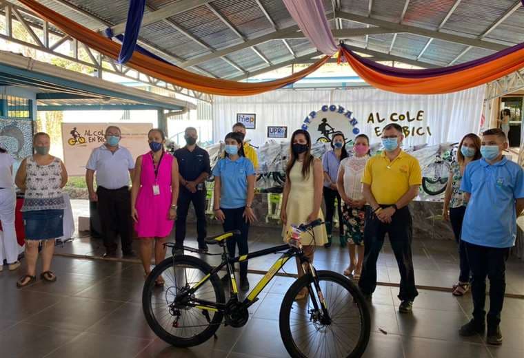 250 estudiantes de zonas rurales tendrán bicicletas para ir al colegio