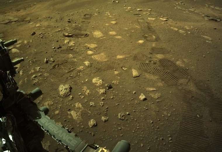 Perseverance: cómo fue el primer "paseo" del robot de la NASA en Marte