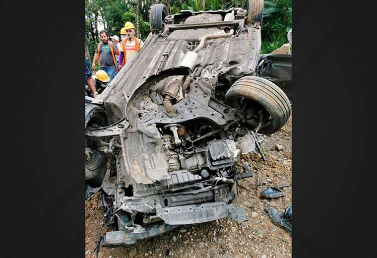 Un muerto y cuatro heridos tras un aparatoso accidente en la Ruta 32