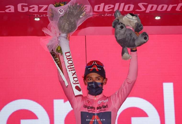 Colombiano Egan Bernal gana su primer Giro de Italia