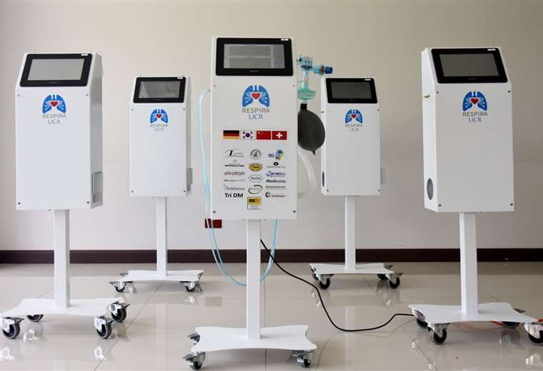 UCR dona a la CCSS 10 ventiladores para atender emergencia sanitaria