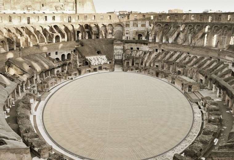 Cómo el Coliseo romano perdió el piso (y el ambicioso proyecto reponérselo)
