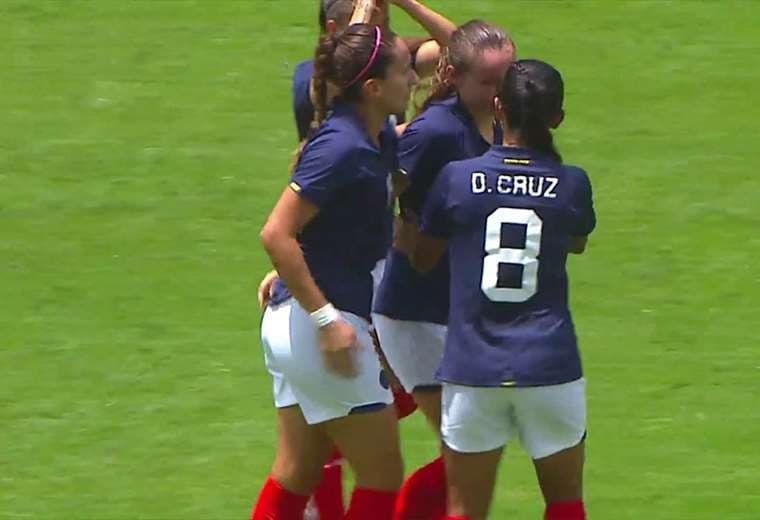 Sele Femenina derrotó 3-1 a Guatemala en amistoso internacional