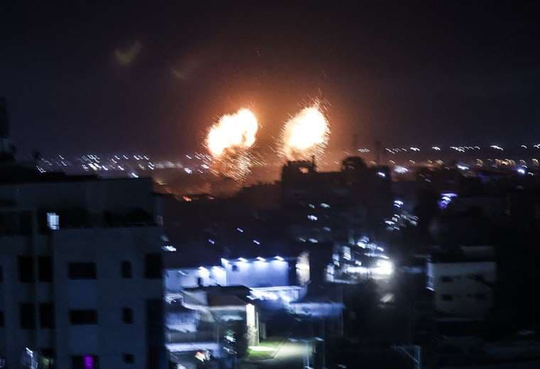 Fuerza Aérea Israelí ataca Gaza