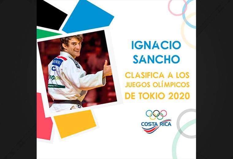 Ian Ignacio Sancho se suma a la delegación olímpica de Costa Rica