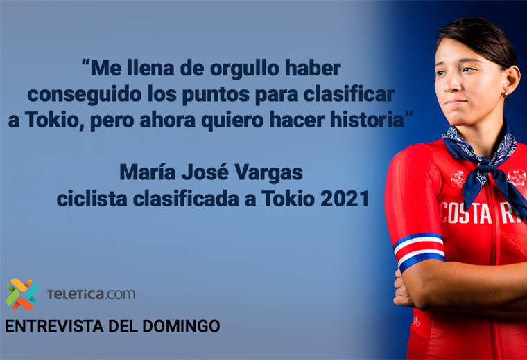 Ciclista María José Vargas: "Quiero hacer un buen papel para Costa Rica"