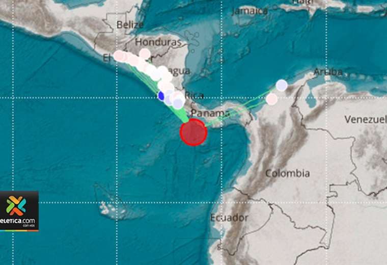 Costa Rica todavía siente las réplicas del fuerte sismo de la semana anterior