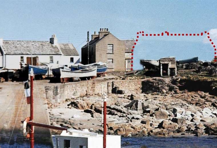 El misterio de la casa que desapareció en una isla de Irlanda