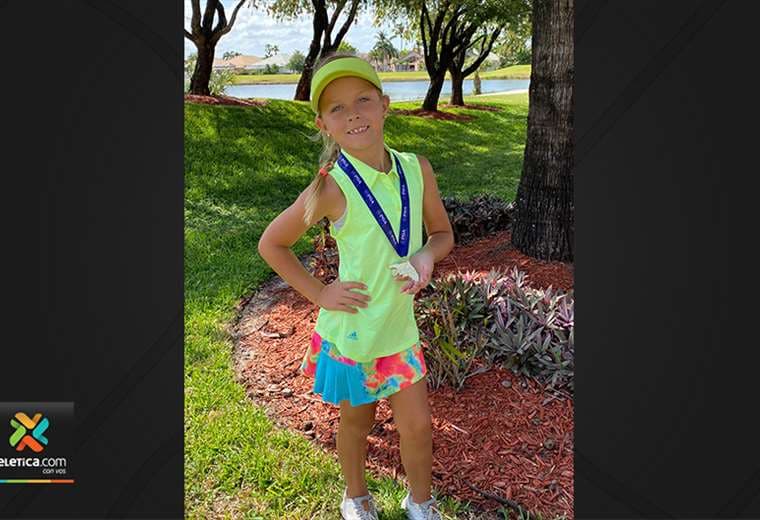 Niña tica de ocho años clasifica al Campeonato Mundial de U.S Kids Golf 2021