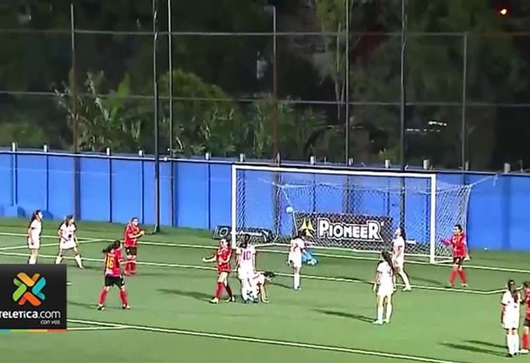 Liga y Herediano abrieron con goleadas la fecha 1 del fútbol femenino