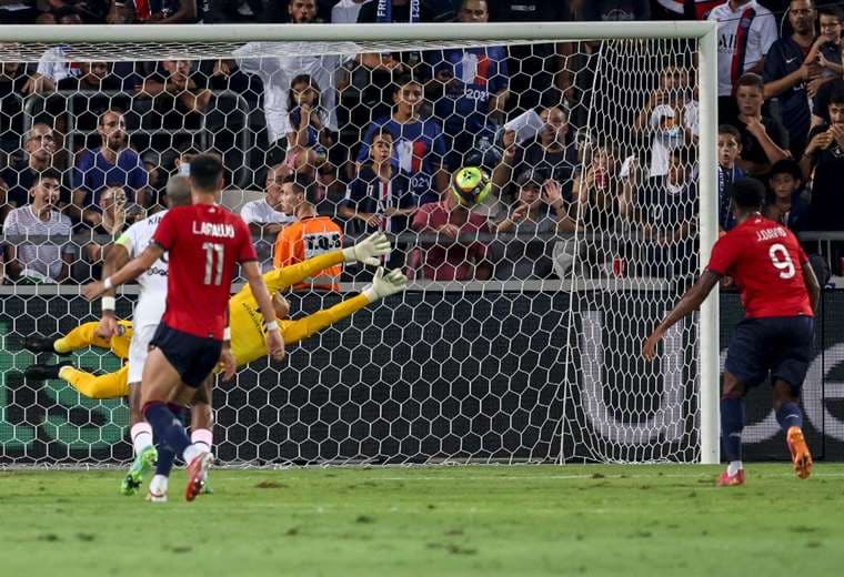 Keylor Navas y el PSG caen ante el Lille en la disputa de la Supercopa de Francia