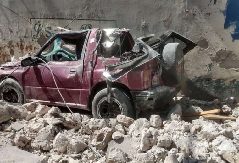 Haití: imágenes de la destrucción causada por el sismo de 7,2 que sacudió el suroeste del país