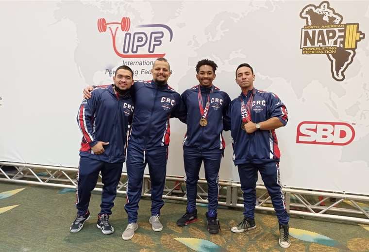 Costa Rica sumó 4 medallas más en el Panamericano de Powerlifting