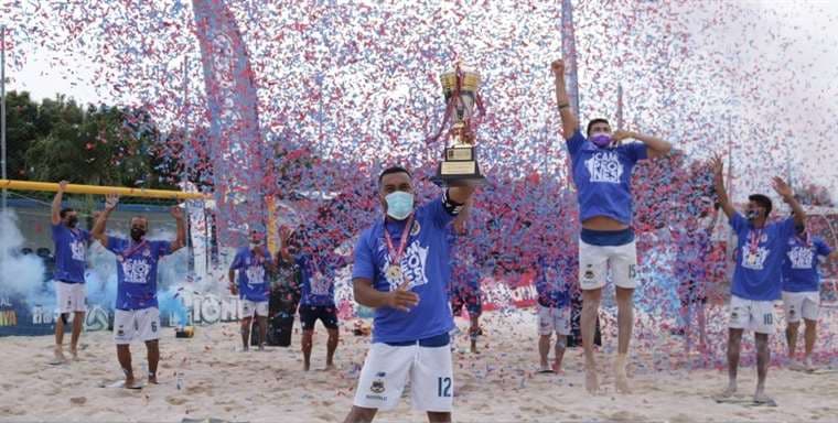 MP Matapalo es el campeón de la Liga de Fútbol Playa