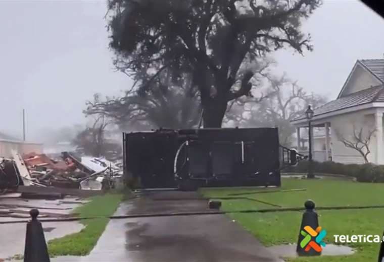 Video: Huracán Ida en su paso por Luisiana, EEUU