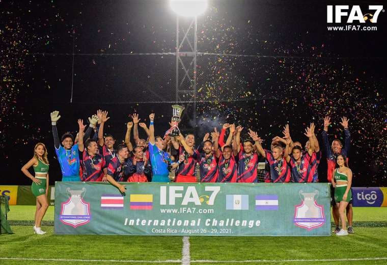 Selección tica de Fútbol 7 conquistó el Desafío Internacional
