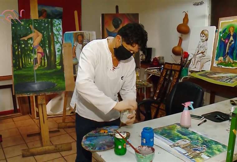Rendimos homenaje a pintor costarricense