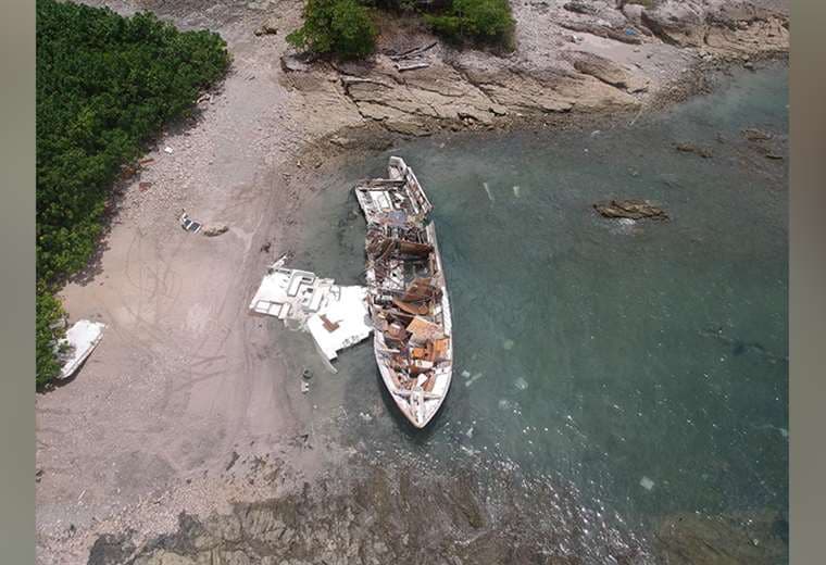 MOPT no puede reclamar ni un colón por daño ambiental tras choque de yate en Cabo Blanco