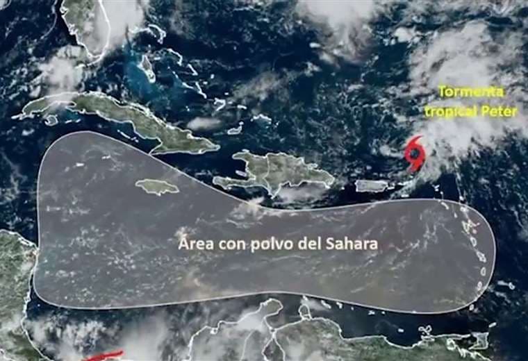 Polvo del Sahara en el Caribe ayuda a que lluvias se reduzcan en el país