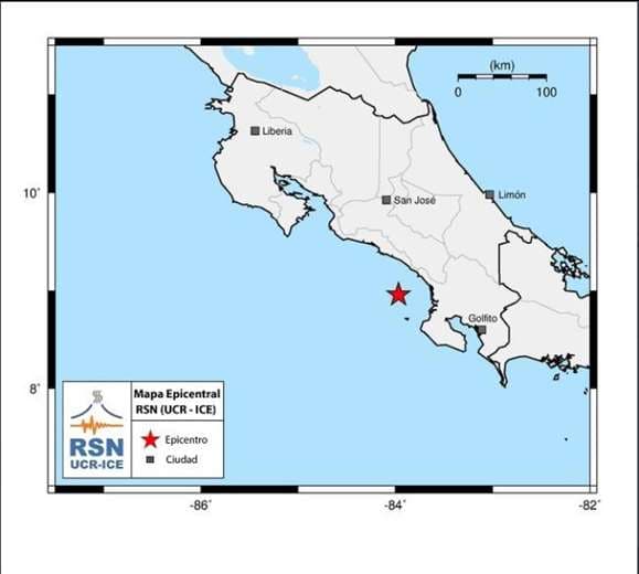 Sismo de magnitud 5.0 fue sentido en la Zona Sur del país