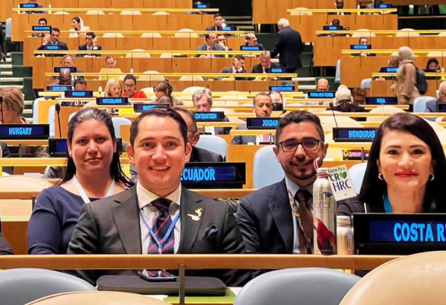 Costa Rica obtiene una silla en el Consejo de Derechos Humanos de la ONU