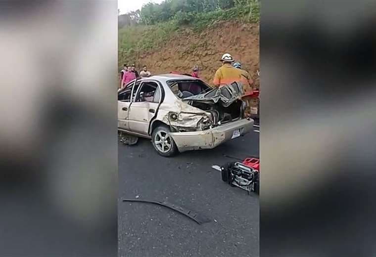 Accidente en Ruta 32 deja dos fallecidos y dos personas graves