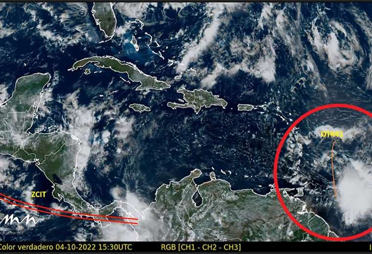 IMN monitorea la onda tropical #41 en el Atlántico ante posible desarrollo ciclónico