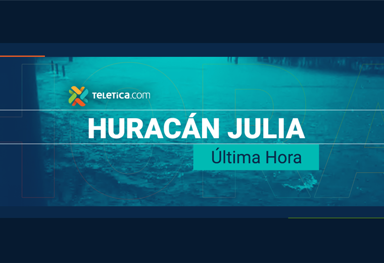 Julia se convierte en huracán categoría 1 