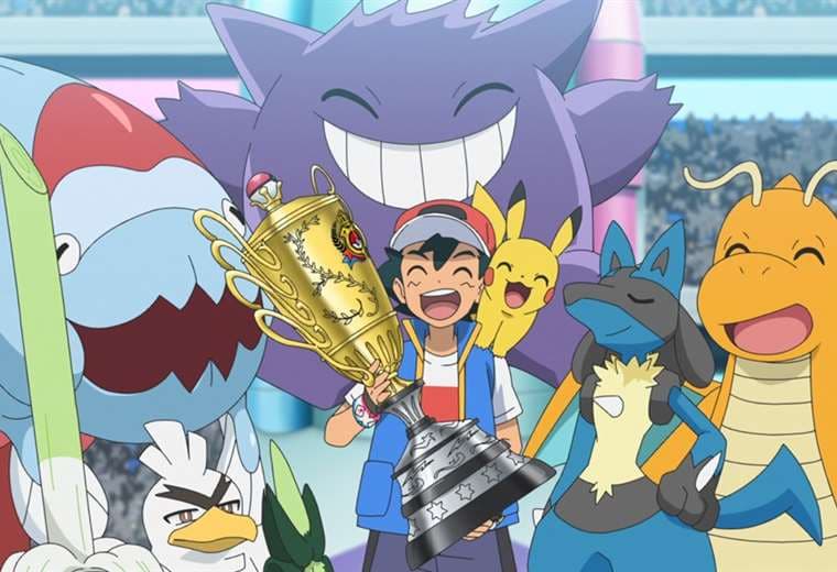 Ash Ketchum se corona campeón del mundo Pokémon luego de 25 años