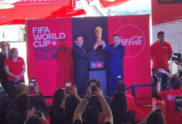 Trofeo de la Copa del Mundo ya está en Costa Rica
