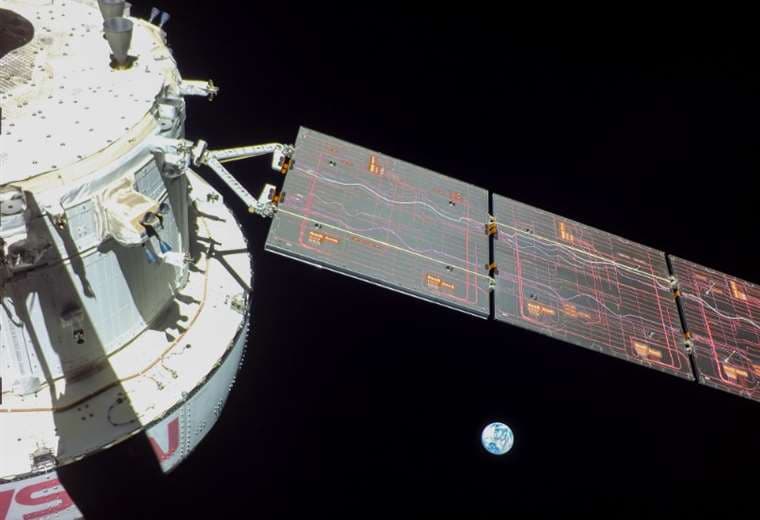 Nave espacial Orion de la NASA entra en la órbita lunar