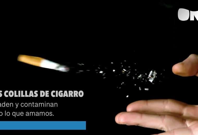 Proyecto de ley busca declarar colilla de cigarro como residuo de manejo especial