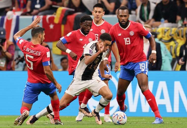 Costa Rica vs. Alemania.