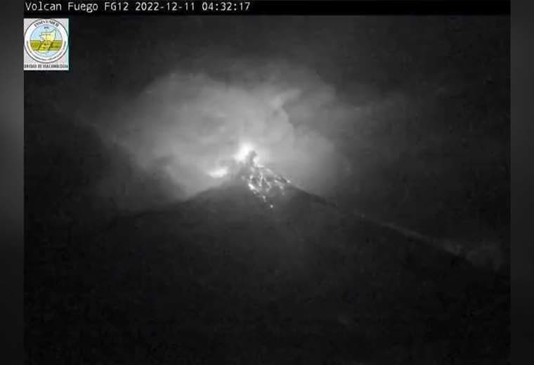 Video: Volcán de Fuego entra en erupción en Guatemala