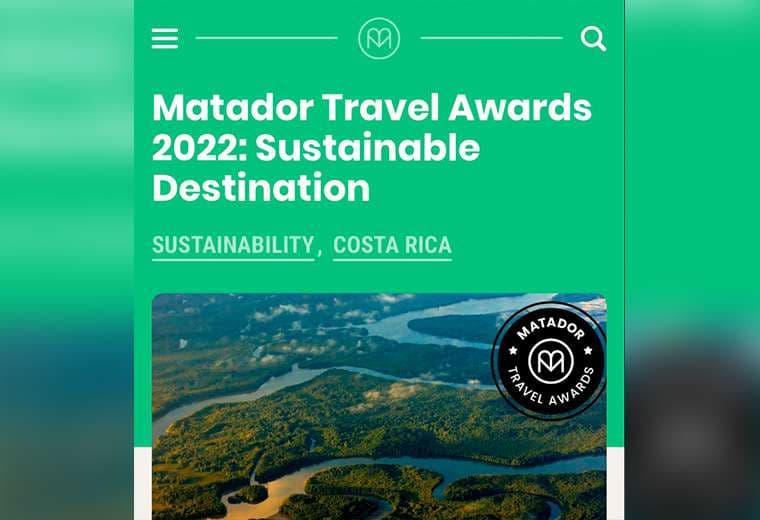 Costa Rica: El mejor destino sostenible de los Matador Travel Awards 2022