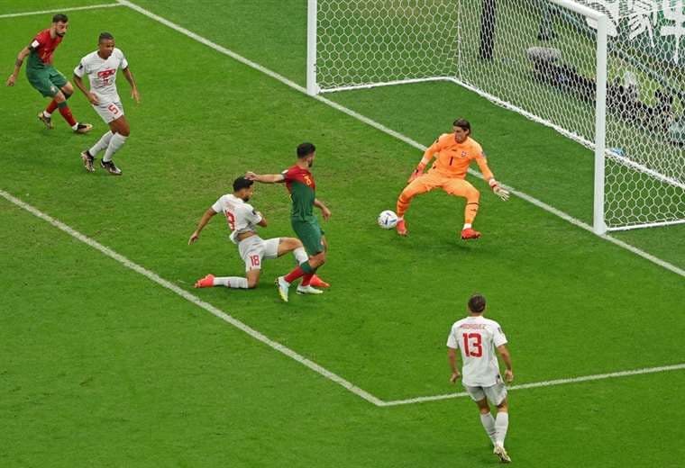 ¡Y con Ronaldo en banca! Portugal está en cuartos de final al vencer a Suiza