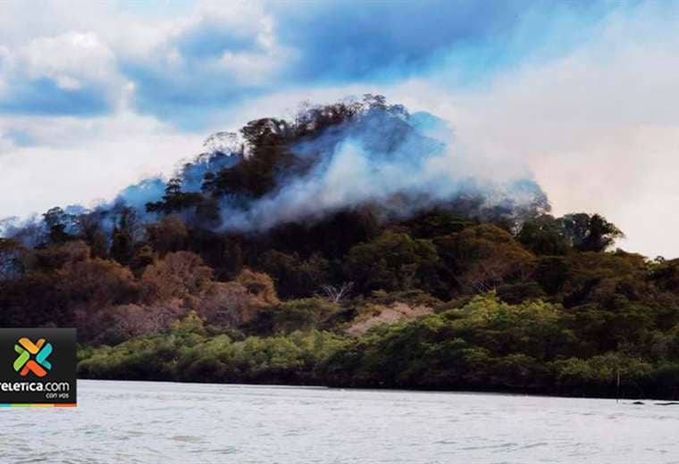 Incendio forestal en Guanacaste ya ha consumido 30 hectáreas