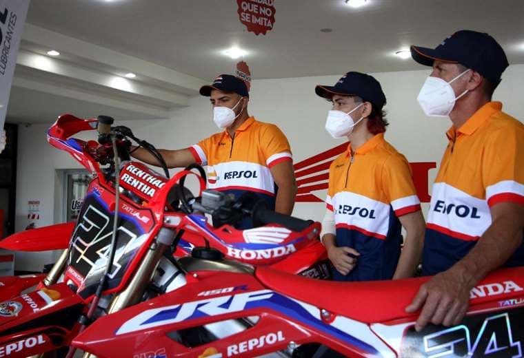 Repsol Honda presentó su equipo de motovelocidad 2022