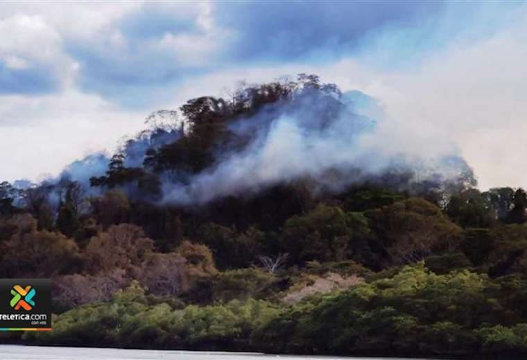 Bomberos y SINAC logran controlar incendio forestal en Guanacaste