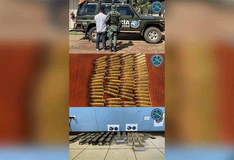 Autoridades decomisan más de 6 mil balas de contrabando en Zona Norte