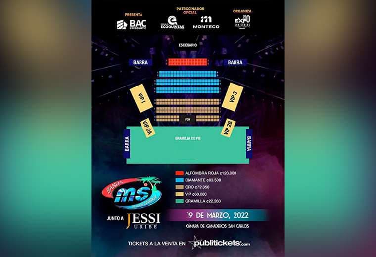Estos son los precios de las entradas para el concierto de Jessi Uribe