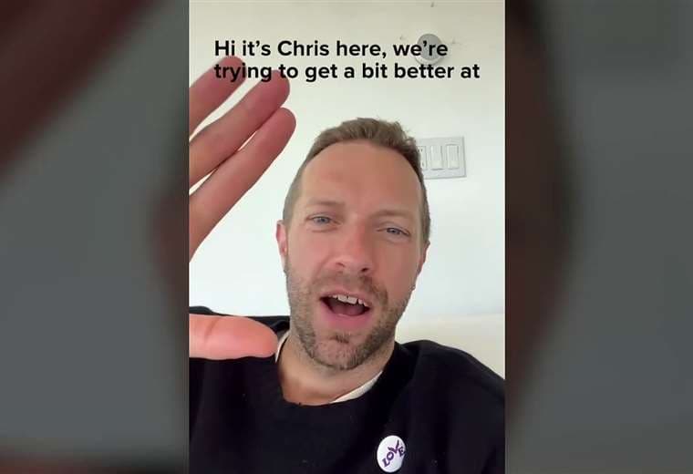 "Estamos muy emocionados", dice vocalista de Coldplay sobre concierto en el país