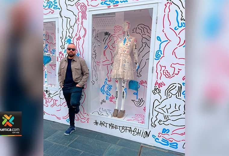 Diseñador tico fue invitado al 'showroom' del Fashion Week de Madrid