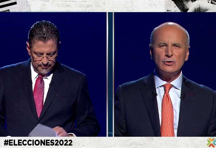 Debate Teletica: ¿Qué proponen Chaves y Figueres para convencer a los indecisos?