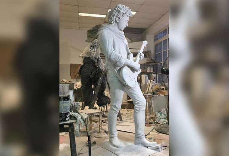 Imponente escultura de Gustavo Cerati adornará San José