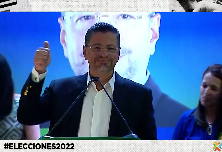 Rodrigo Chaves, presidente electo: “Ahora nos toca cumplir y no se vale fallarle a Costa Rica”