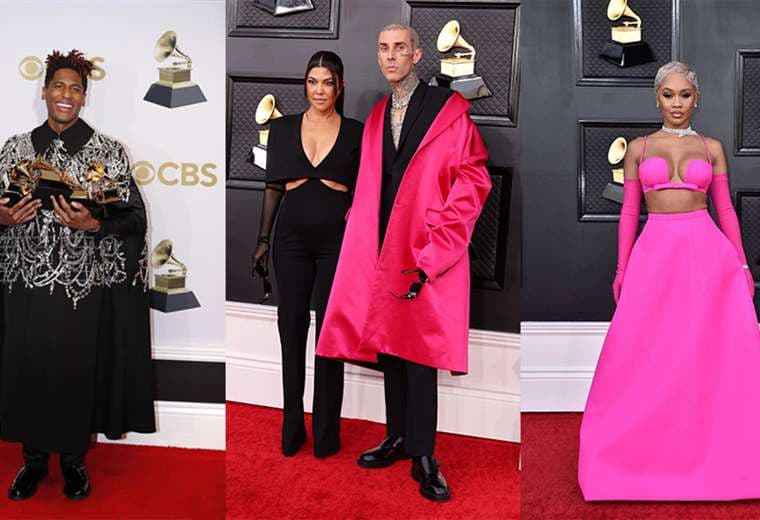 Estrellas de la música encendieron la alfombra roja de los Grammy